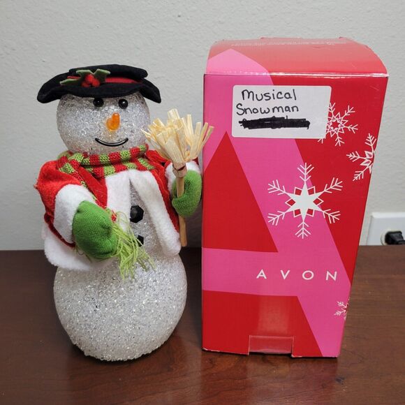 Vintage Avon Chilly Sam Animated Lighted Figure Sings & Dances Winter Wonderland - Picture 1 of 14